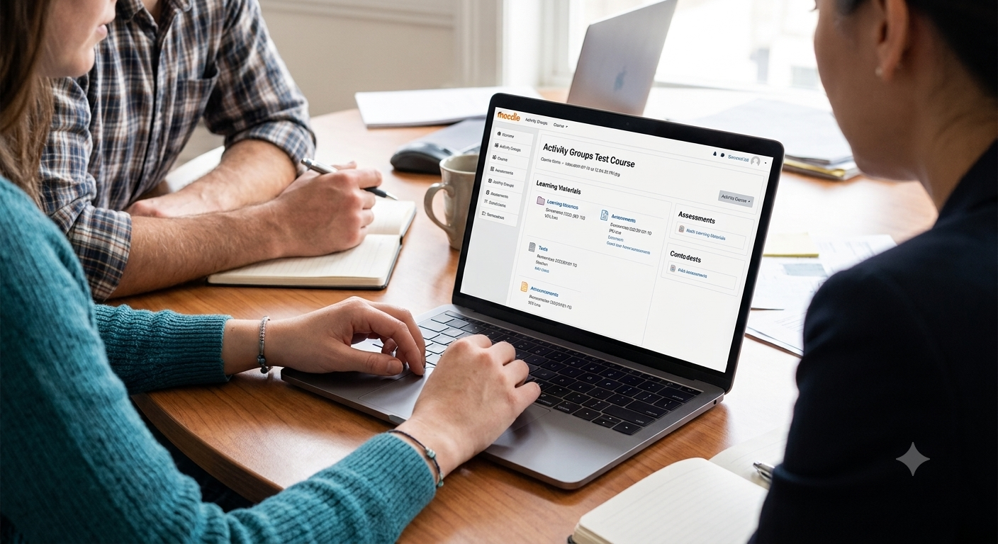 Activity Groups Format for Moodle: Organising Courses for a Better Learning Experience
