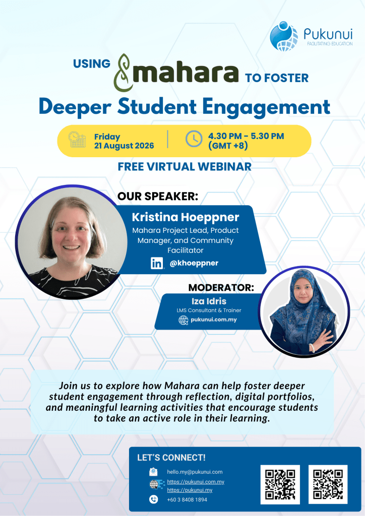 Using Mahara to Foster Deeper Student Engagement