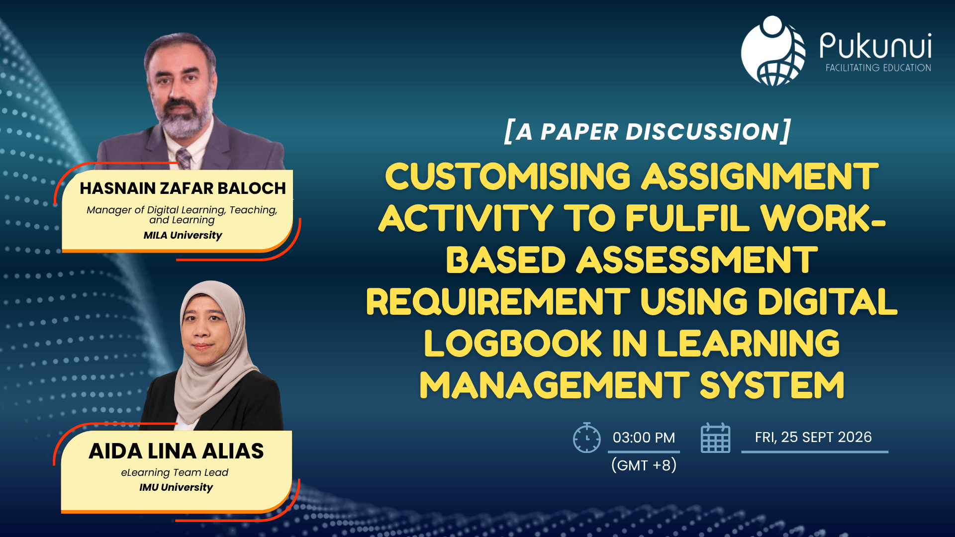 Customising Assignment Activity to Fulfil Work-Based Assessment Requirement Using Digital Logbook in Learning Management System 1 Customising Assignment Activity to Fulfil Work-Based Assessment Requirement Using Digital Logbook in Learning Management System